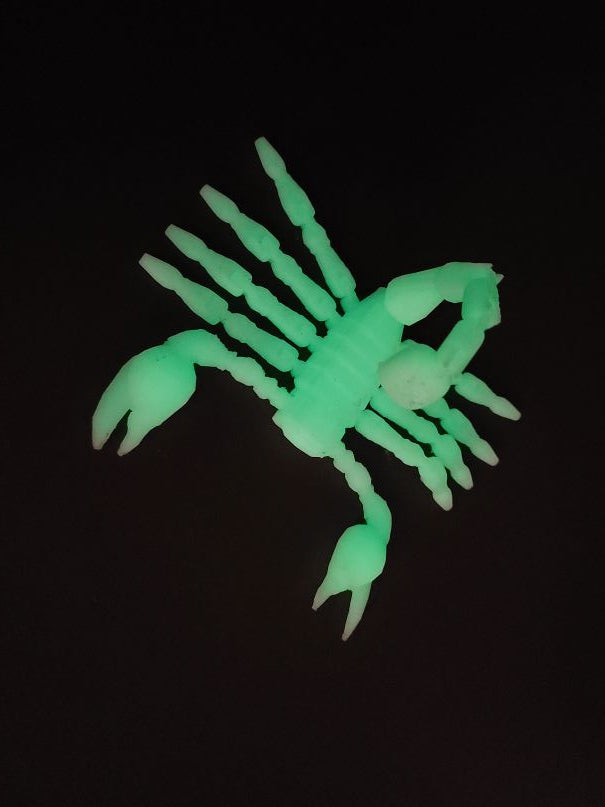Articulating 3D Printed Scorpions