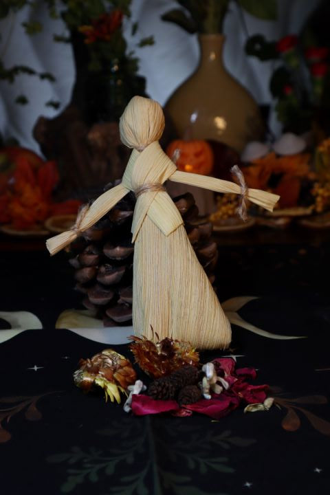 Hand Made Corn Husk Dolls