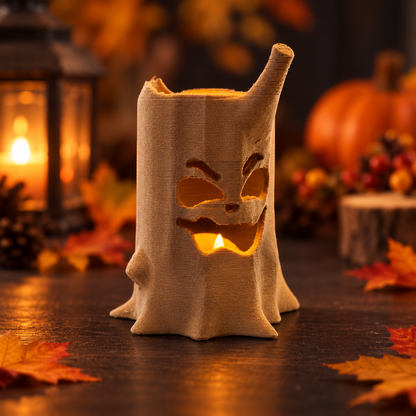 Haunted Harvest Glow Bundle – 5 Piece Halloween LED Tea Light Set